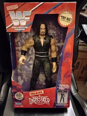 OFFICIAL WWF TALKING UNDERTAKER 14 INCH FIGURE - 1997 PLAYMATES